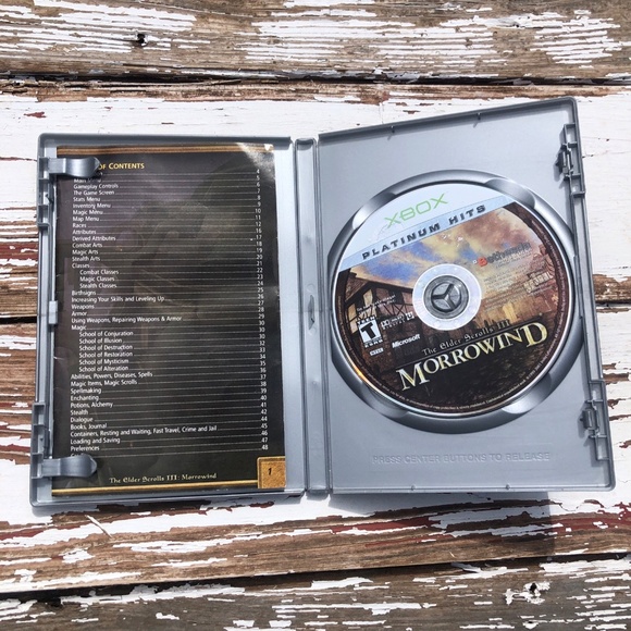 Xbox Green The Elder Scrolls III Morrowind - Game of the Year Edition - Picture 4 of 8